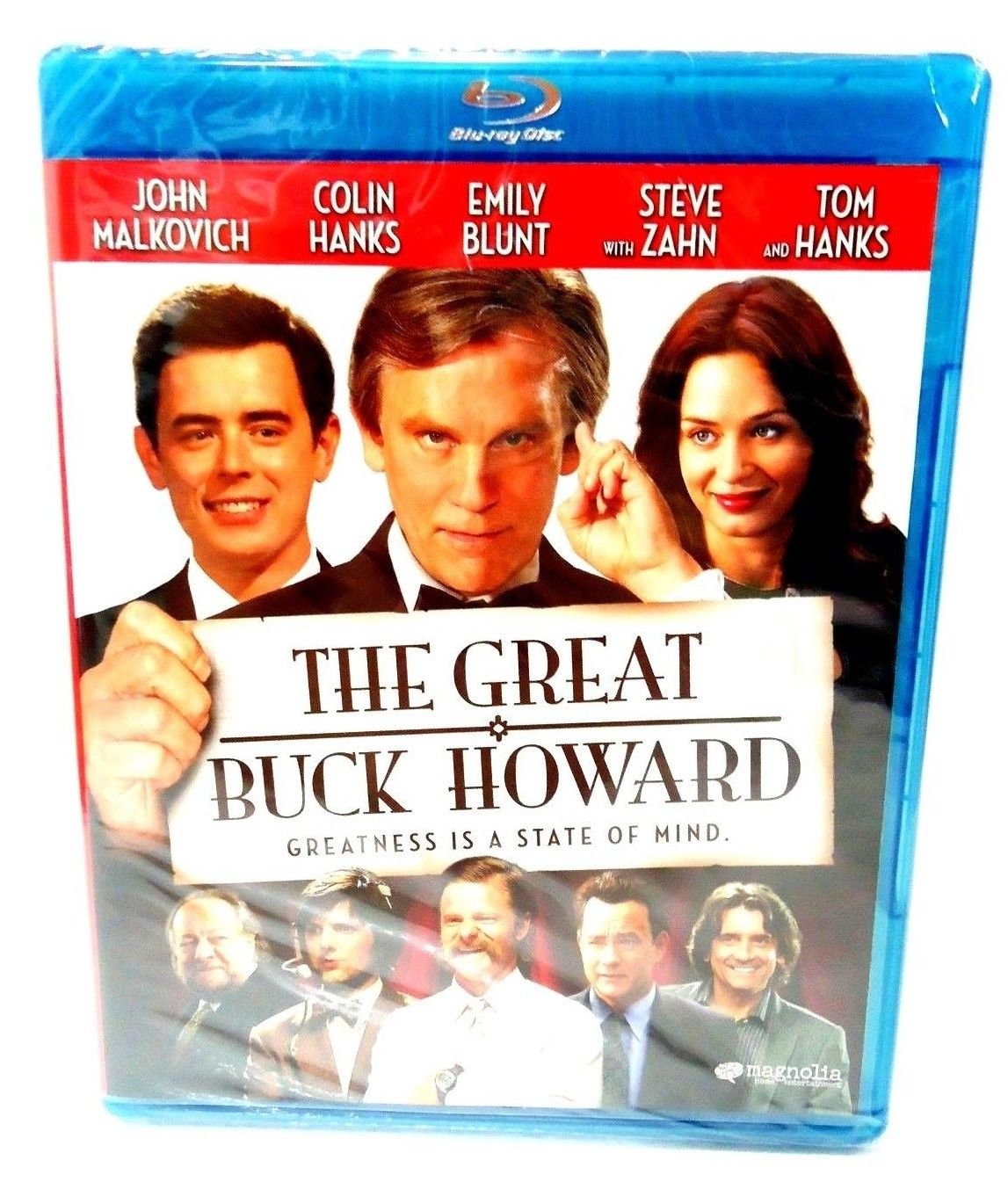 THE GREAT BUCK HOWARD - BLU-RAY - DVD - TOM HANKS - BRAND NEW - COMEDY ...