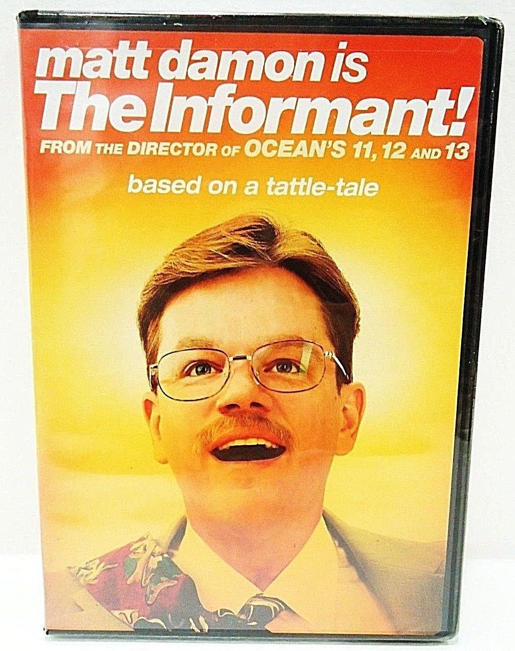THE INFORMANT DVD MATT DAMON BRAND NEW SEALED COMEDY MOVIE