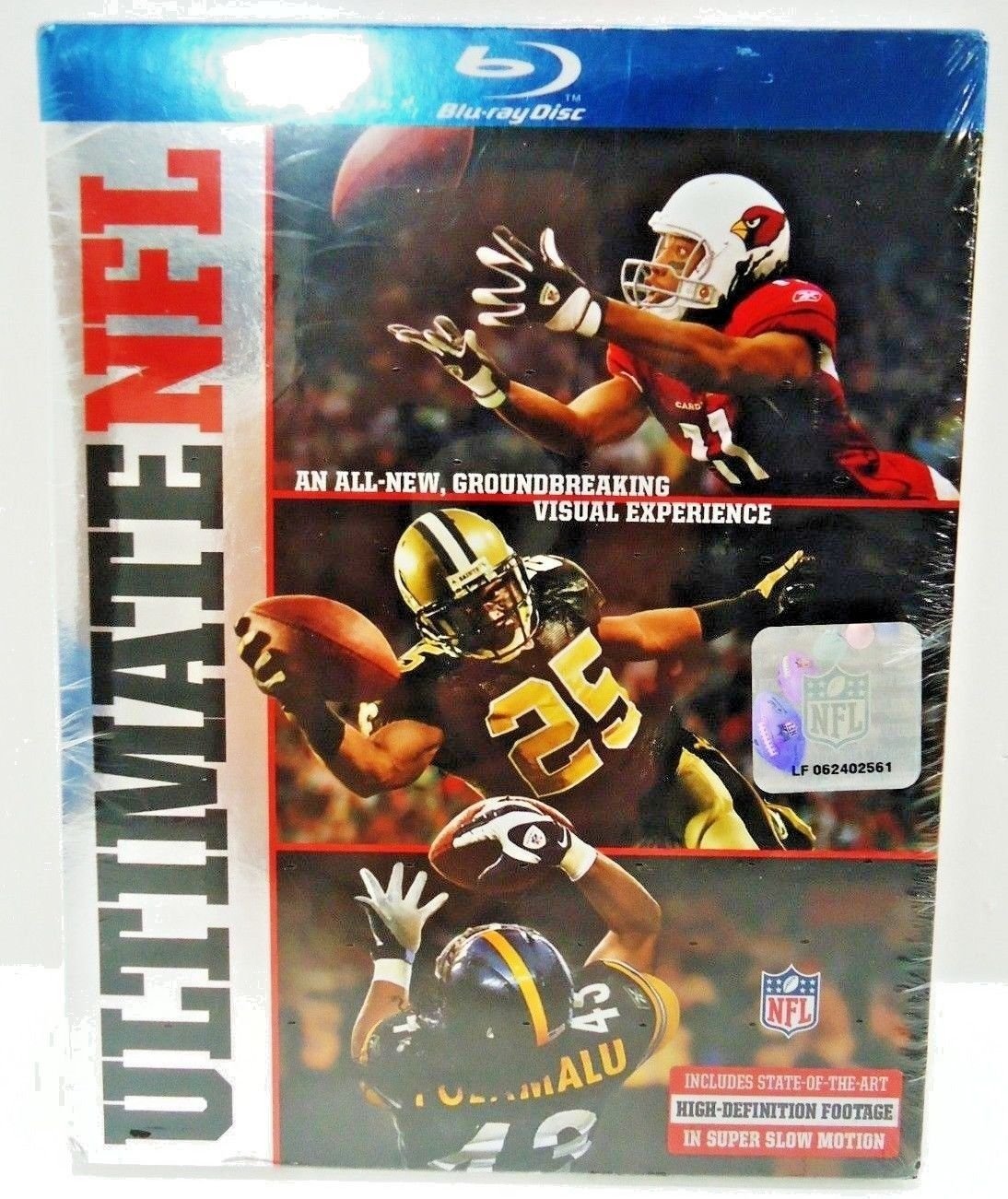 NFL ULTIMATE NFL DVD BLURAY FOOTBALL BRAND NEW SUPER BOWL SPORTS