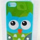 iPHONE - 5 - 3D - LENTICULAR - OWL - CELL PHONE - HARD - CASE - GREEN - NEW