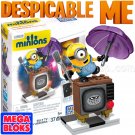 MEGA BLOKS - MINIONS - DESPICABLE ME - MOVIE - SILLY TV - 37 PCS. - NEW - LEGO