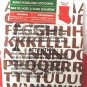 HOME ELEMENTS - CHRISTMAS - 18" - MAKE YOUR OWN - IRON ON - STOCKING - RED - NEW