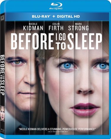 BEFORE I GO TO SLEEP - BLU-RAY - DVD - NICOLE KIDMAN - BRAND NEW - HORROR - FILM