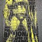DC COMICS - BATMAN - GRAY - DARK KNIGHT - T-SHIRT - LARGE - NEW - JUSTICE LEAGUE