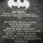 DC COMICS - BATMAN - GRAY - DARK KNIGHT - T-SHIRT - LARGE - NEW - JUSTICE LEAGUE