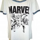 MARVEL - COMICS - RETRO - AVENGERS - GRAY - T-SHIRT - LARGE - 11/13 - BRAND NEW