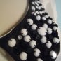 JESSICA SIMPSON - WHITE - BEADED - COLLAR - LISETTE - BLOUSE - SMALL - TOP - NEW