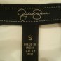 JESSICA SIMPSON - WHITE - BEADED - COLLAR - LISETTE - BLOUSE - SMALL - TOP - NEW