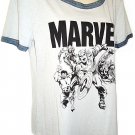 MARVEL - COMICS - RETRO - AVENGERS - GRAY - T-SHIRT - XL - 15/17 - BRAND NEW