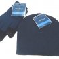 WEST LOOP - WOMEN - NAVY - BLACK - TEXTING - GLOVES - BEANIE - CAP - SET - NEW