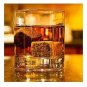 CRAFTED IMPORTS - WHISKEY - STONES - 4 PCS. - BAG INCLUDED - BRAND NEW - BARWARE