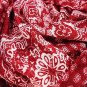 WEST LOOP - WOMEN'S - FLORAL - BURGUNDY - WHITE - INFINITY - SCARF - BRAND NEW