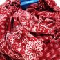 WEST LOOP - WOMEN'S - FLORAL - BURGUNDY - WHITE - INFINITY - SCARF - BRAND NEW