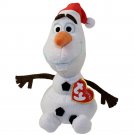 DISNEY - FROZEN - TY - SPARKLE - BEANIE - BABIES - OLAF - 7" - PLUSH - BRAND NEW