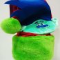 DREAMWORKS - TROLLS - MOVIE - BRANCH - SANTA - HAT - CAP - GREEN - BLUE - NEW