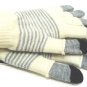 WEST LOOP - WOMEN'S - GRAY - IVORY - 3-IN-1 - TEXTING - WINTER - GLOVES - NEW