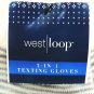 WEST LOOP - WOMEN'S - GRAY - IVORY - 3-IN-1 - TEXTING - WINTER - GLOVES - NEW