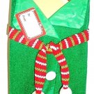 HOME ELEMENTS - GREEN - WINE - BOTTLE - HOLIDAY - CHRISTMAS - BAG - BRAND NEW