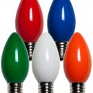 LIVING SOLUTIONS - 4 PK - C9 - MULTI-COLOR - REPLACEMENT - CHRISTMAS - BULBS