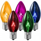 LIVING SOLUTIONS - 4 PK - C9 - MULTI-COLOR - COOL - BURN - REPLACEMENT - BULBS