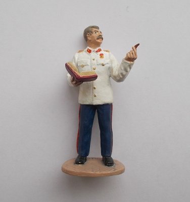 Josef Stalin Soviet WWII leader Tin Metal Soldier HAND PAINTED 60 mm Russia USSR