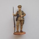 British WWI Infantry private Tin Metal Soldier Figurine 70mm UNIQUE Hand painted