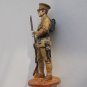 British WWI Infantry private Tin Metal Soldier Figurine 70mm UNIQUE Hand painted