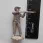 Wild West cowboy with rifle mid 19th century Tin Metal Figure Toy Soldier 64 mm