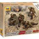 1/72 British Machine-gun Vickers with crew Snap Fit Model Kit ZVEZDA 6167