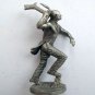 Indian with a tomahawk 64 mm Tin Metal soldier figure Wild West mid 19 century