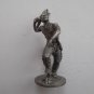 Indian with a tomahawk 64 mm Tin Metal soldier figure Wild West mid 19 century