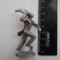 Indian with a tomahawk 64 mm Tin Metal soldier figure Wild West mid 19 century