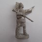 Indian chief 70mm Tin Metal soldier figure US Wild West middle 19th century 1/25
