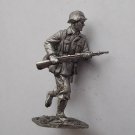 1/30 scale German WWII infantry Tin Metal soldier figure 64 mm / 2,5 inches