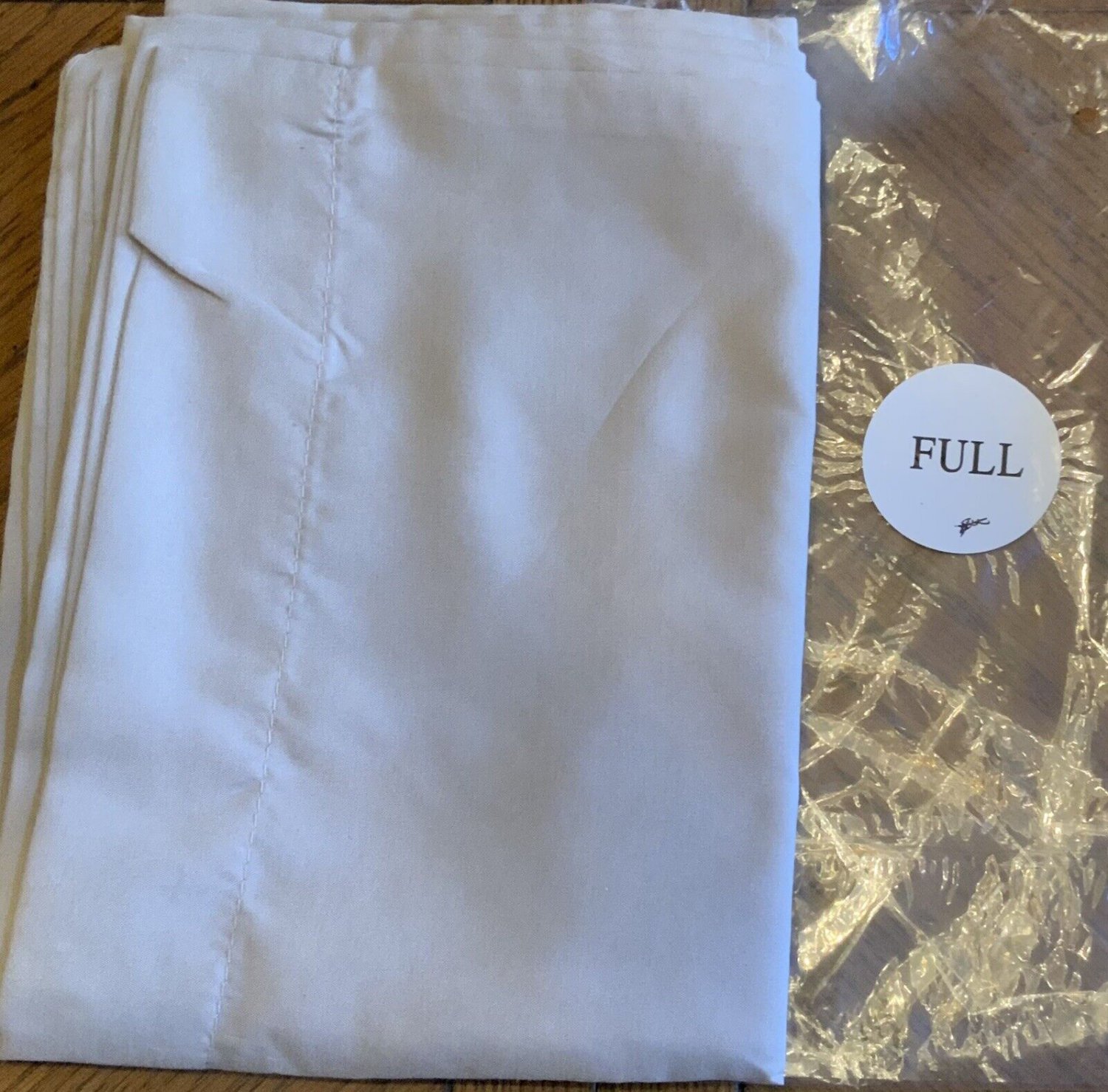Full Size Pillow Cases 1800 Series Beige Color Hypoallergenic Easy Care 1 Pair