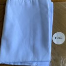 Full Size Pillow Cases 1800 Series  Blue Color Hypoallergenic Easy Care 1 Pair