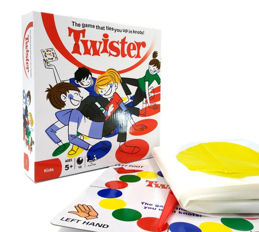 Classic Twister Game That Ties You Up In Knots educational toys Gift ...