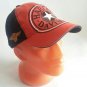 Cap Motorcycle Hat Racing Hat Adjustable Orange/Black