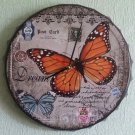 Wall Clock Butterfly