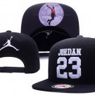 Baseball Cap JORDAN 23 NBA Snapback Hat New Black