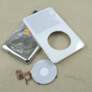 Full Set White Front Faceplate Cover Back Housing Case Clickwheel for iPod 5th gen Video 30GB
