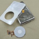 80GB Full Set White Front Faceplate Cover Back Housing Case Clickwheel for iPod 5th gen Video