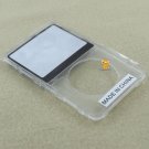 Transparent Clear Plastic Front Faceplate Cover Housing Case for iPod 5th gen Video 30GB 60GB 80GB