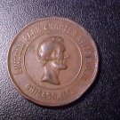 LINCOLN PARK CHAPTER NO. 177, R.A.M. ONE PENNY TOKEN! -   GG153UXX