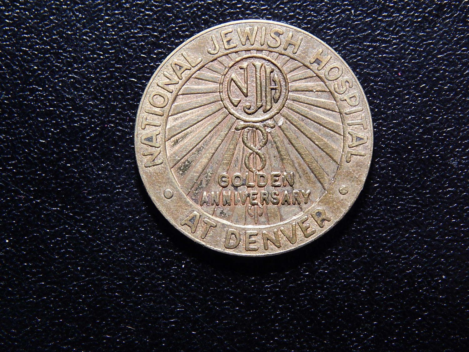 National jewish hospital at denver golden anniversary token pp148txx