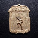 EAGLE AND MARCHING GUARD WITH BATON MEDAL!   KK214TXX