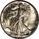 1942-P WALKING LIBERTY SILVER HALF-DOLLAR - FROSTY GEM BU