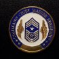 AWARDED FOR EXCELLENCE COMMAND CHIEF MASTER SERGEANT CHALLENGE COIN! OO124DHS1