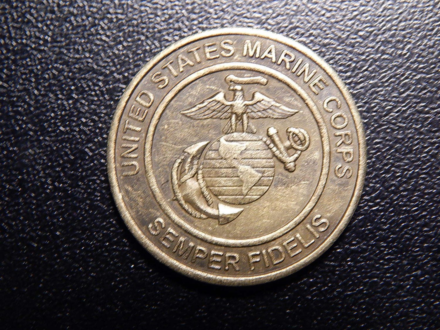 UNITED STATES MARINE CORPS TOYS FOR TOTS TOKEN! KK253X