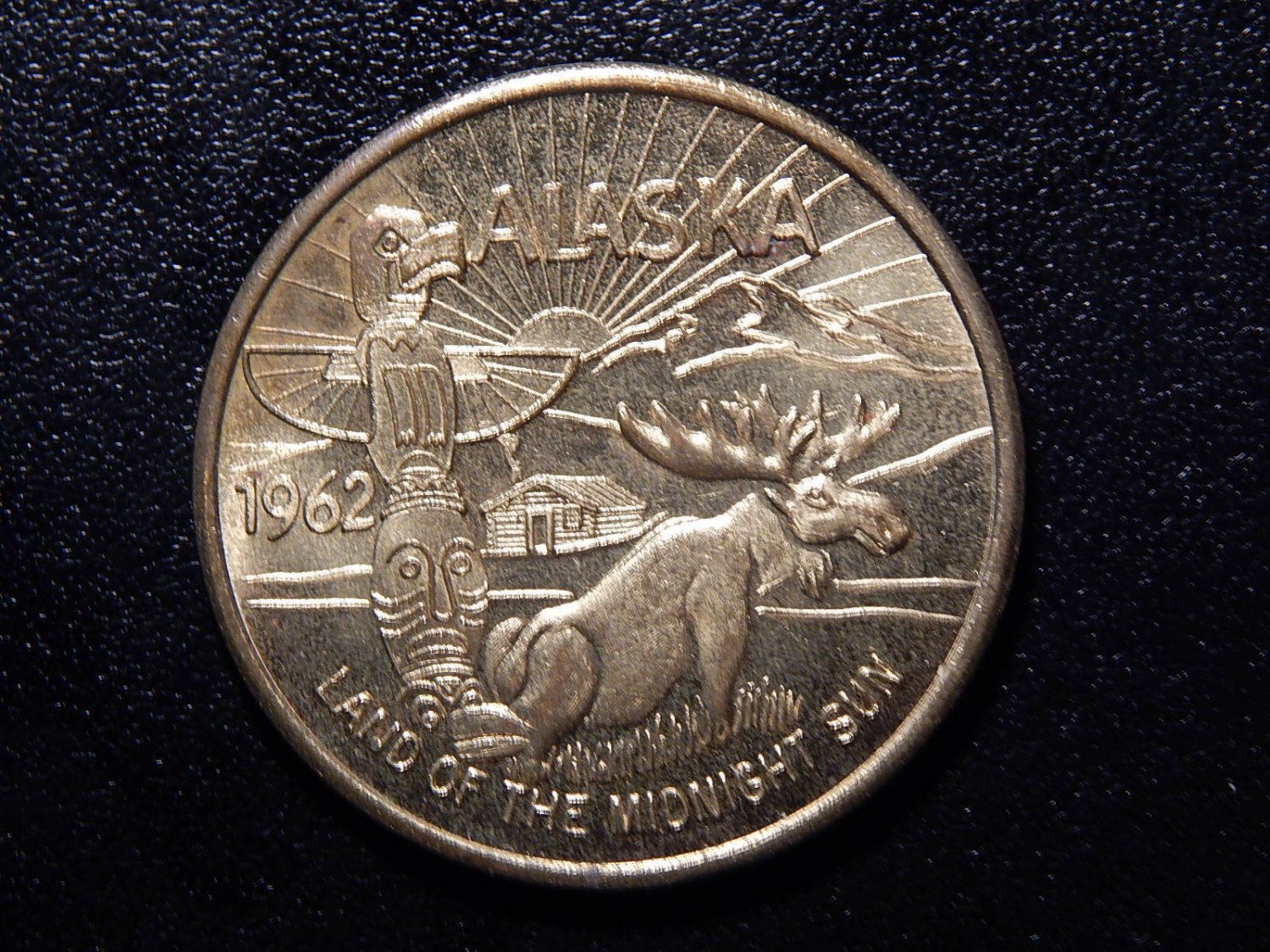 ALASKA LAND OF THE MIDNIGHT SUN GOOD FOR 1 TRADE TOKEN! PP106USC2